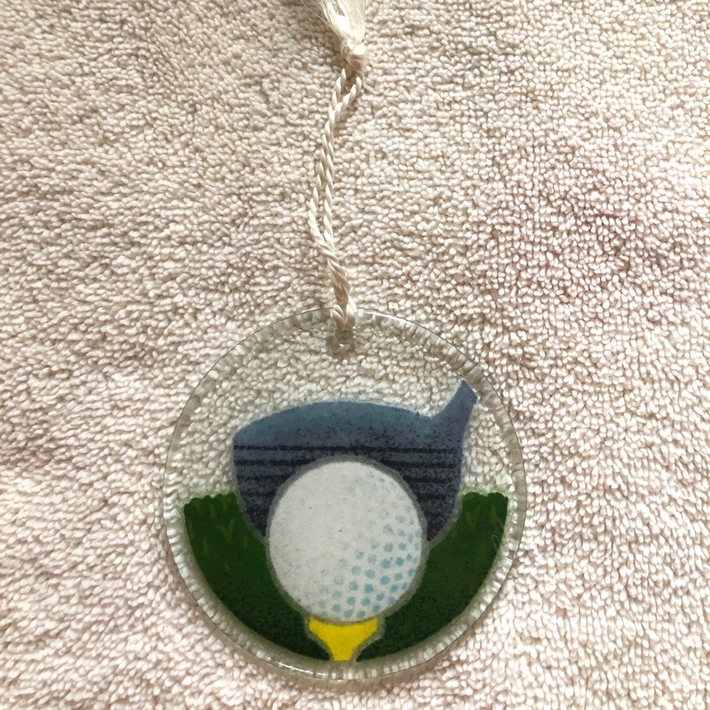 Peggy Karr Golf Ornament Sun Catcher